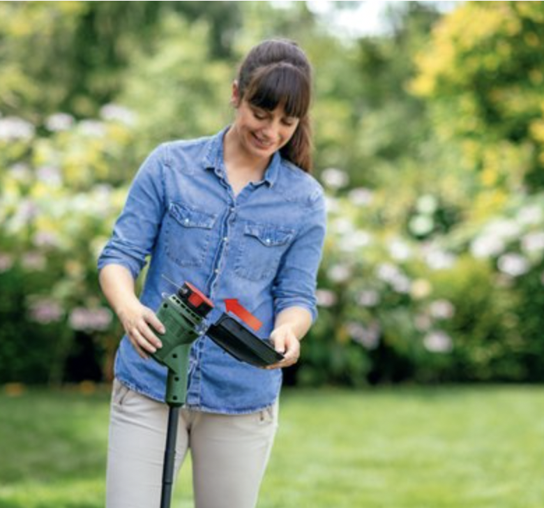 Hoe werkt een grastrimmer?